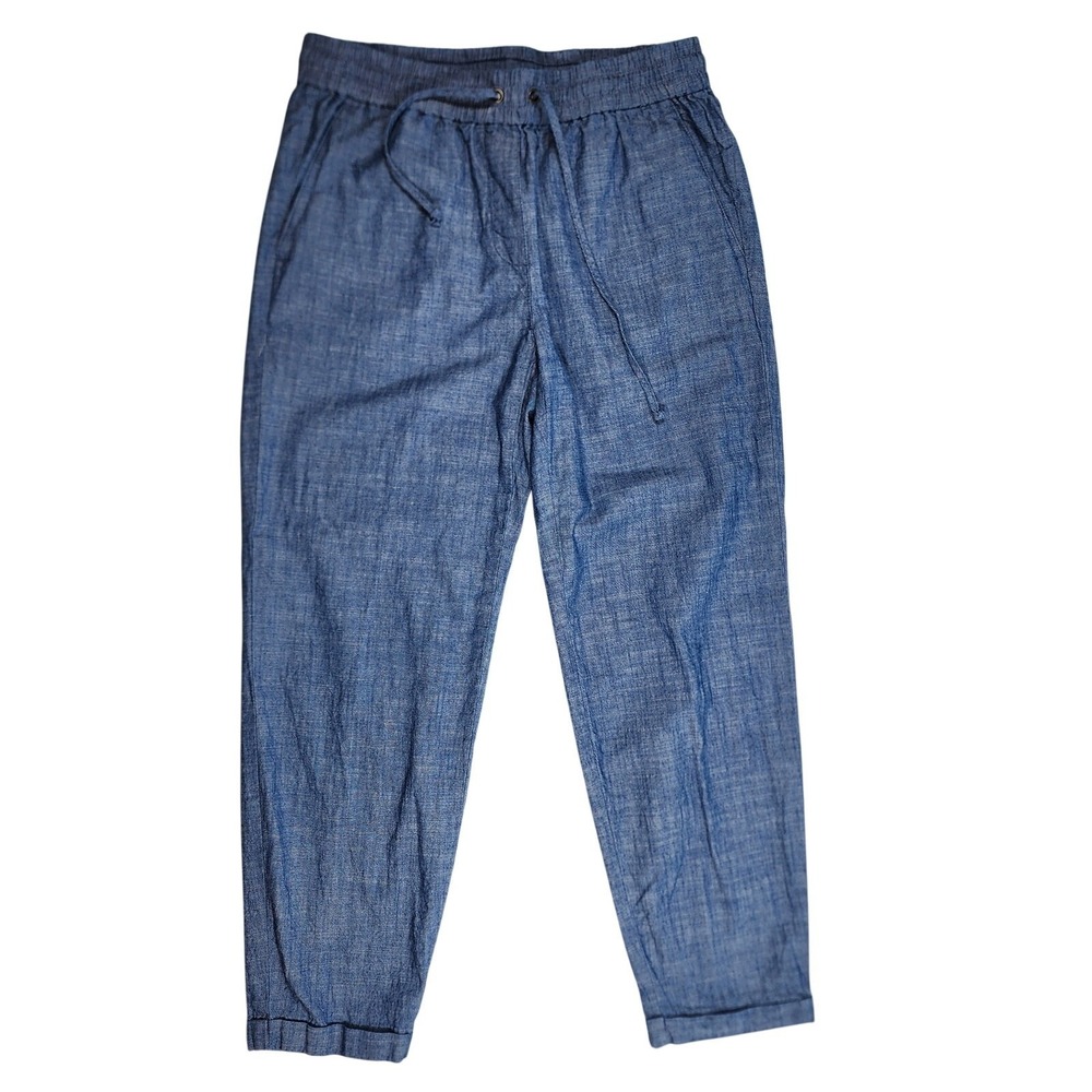 J By J Crew Drawstring Elastic Waist Casual‎ Tapered Pants Size 2
